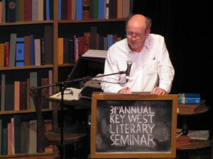Former U.S.Poet Laureate Billy Collins was one of the featured speakers at the Key West Literary Seminar.