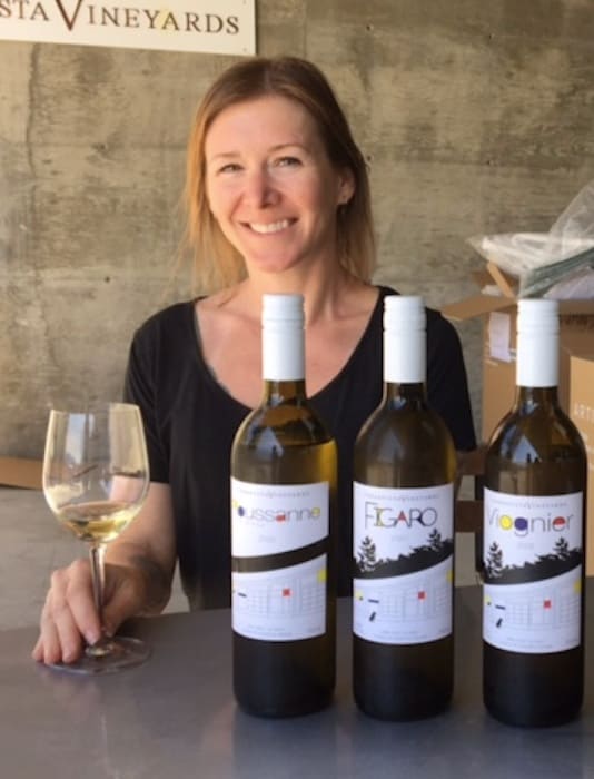 Nadine Kinvig, Winemaker at Terravista Vineyards, Penticton
